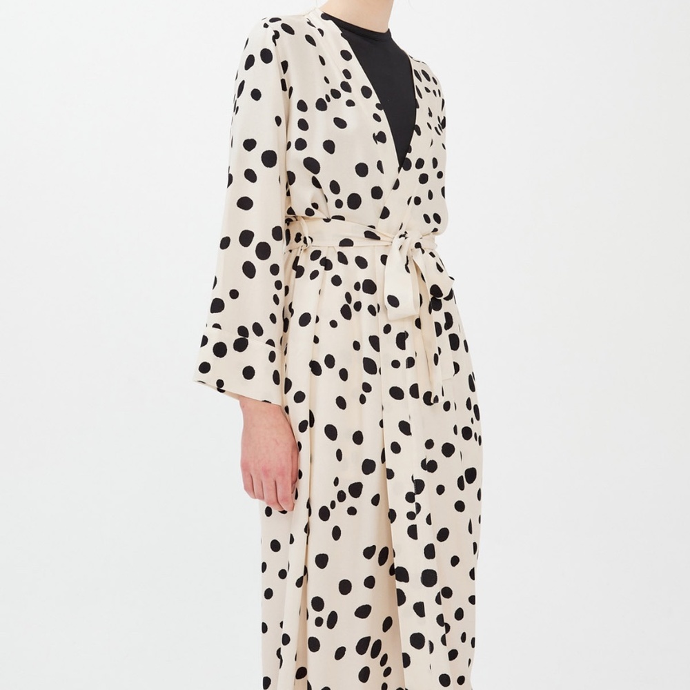 NWT Bamboo Viscose Kimono Robe Long
